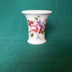 Royal Crown Derby 2 inch mini bud vase Derby Posies (2003) near mint condition